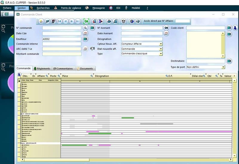 gestion production industrie